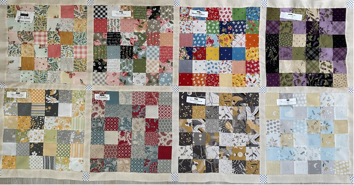 Ever Growing Mini Charm Quilt Pattern Digital Download