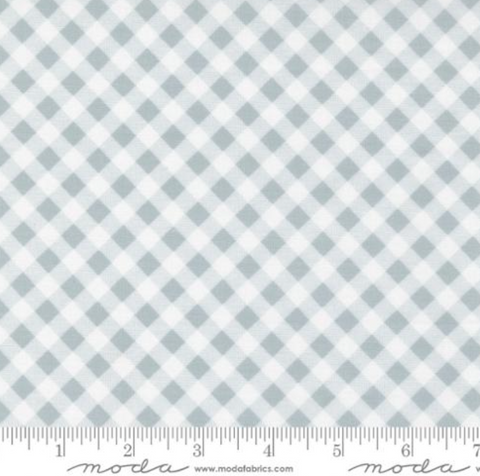 Moda Country Rose - 5174 15 -Smokey Blue Floral Fabric