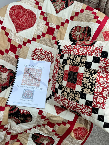 Pathway Whole Quilt and Cushion Pattern