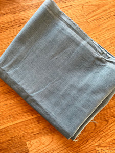 Sale Fabric 164: Teal Makower linen texture 28" x 45" approx