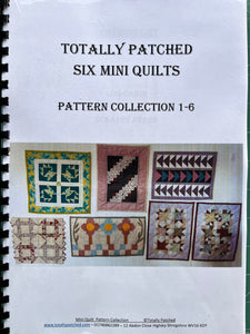 Six Mini Quilts 1-6 Pattern Booklet