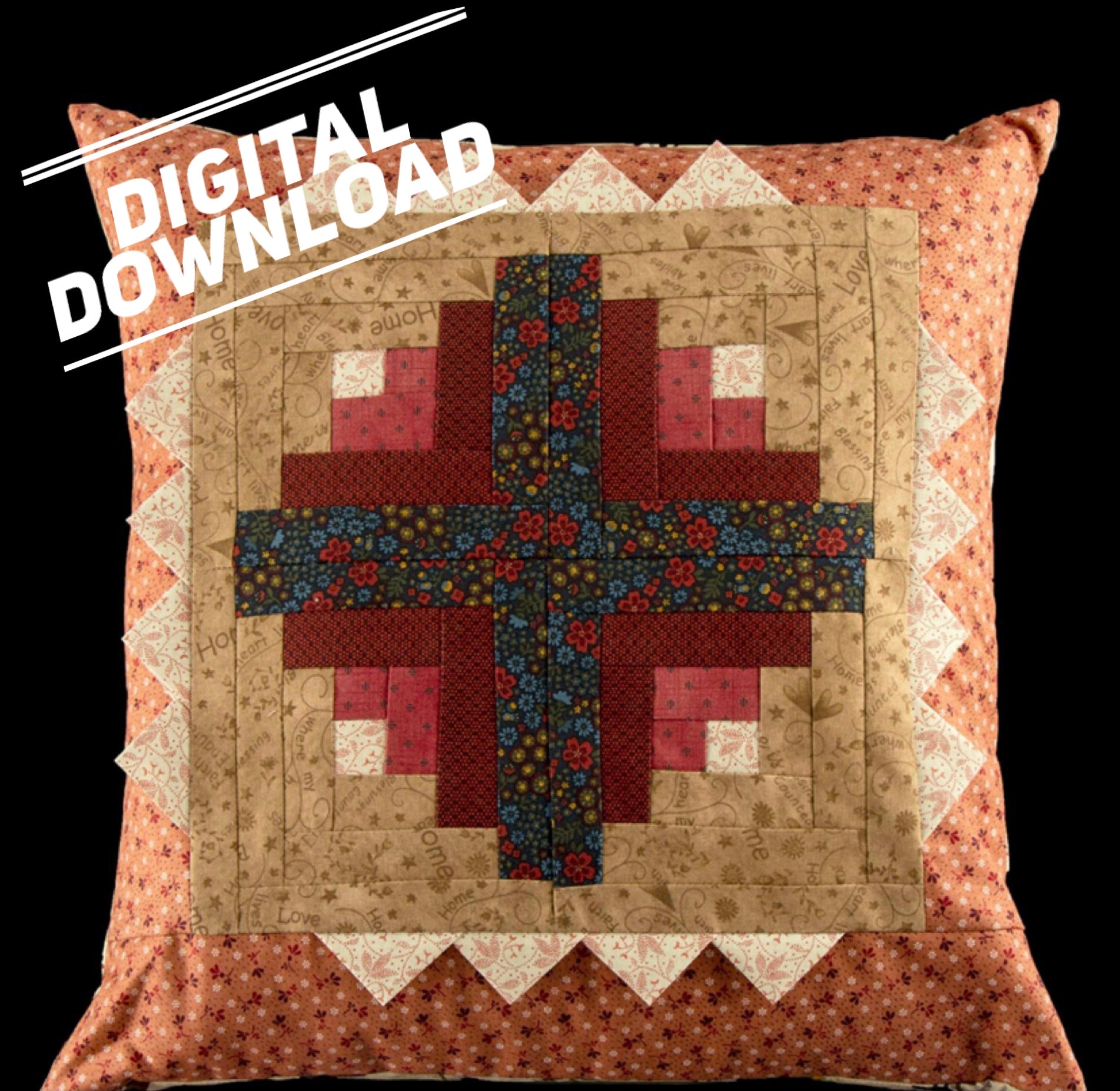 Homely Little Cushion - Digital Download Pattern